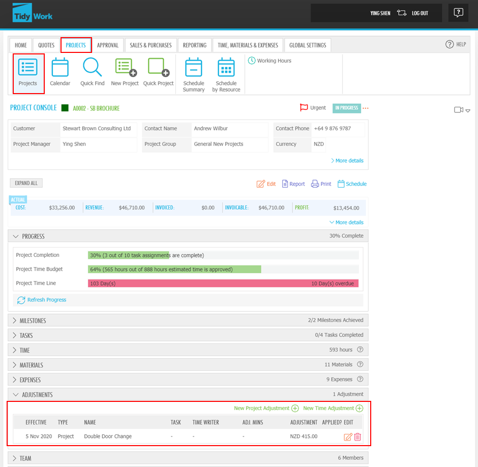 how-to-add-time-adjustments-to-a-project